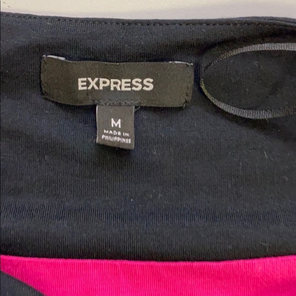 Express Tank Black & Pink Dress - Picture 4 of 4